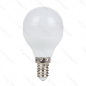 Obrázok pre LED žiarovka E14 7W/560lm , glóbus G45 , Studená biela 
