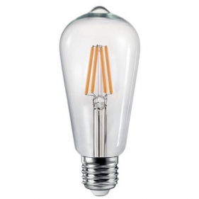 Obrázok pre LED žiarovka Vintage Amber E27 7,5W/1055lm , ST64 , teplá = 100W