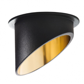 Obrázok pre Kanlux Stropné bodové svietidlo valcové , Ozdobný prsteň SPAG C (čierna)