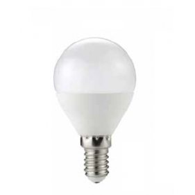 Obrázok pre LED žiarovka E14 6W/475lm , glóbus G45 ICD , Studená biela