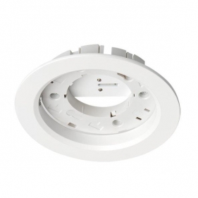 Obrázok pre Stropné bodové podhľadové svietidlo FURNI pevné kruhové pre žiarovku GX53 (Biela)