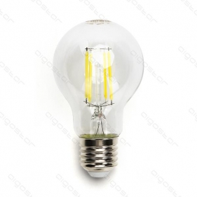 Obrázok pre LED žiarovka E27 8W/1000lm , A60 LED vlákno , Studená biela