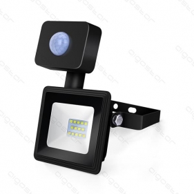 Obrázok pre LED reflektor 10W/900lm , so senzorom , neutrálna = 90W
