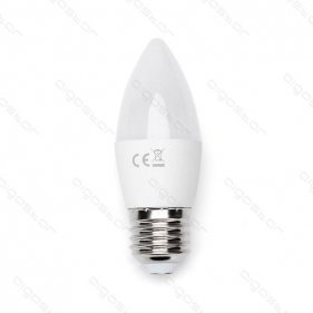 Obrázok pre LED žiarovka E27 3W/255lm , svieca C37 , Neutrálna biela