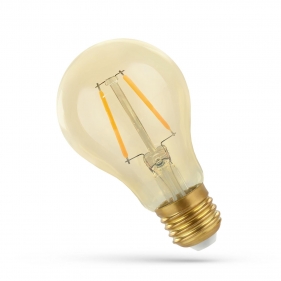Obrázok pre LED žiarovka E27 5W/510lm , klasik LED vlákno , Teplá biela