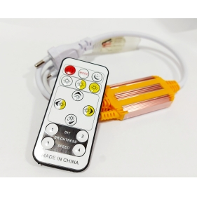 Obrázok pre Sada pre Dual LED pás 230V vodeodolný IP67 - Diaľkové ovládanie + prívodný kábel