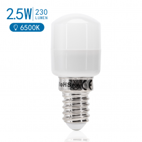 Obrázok pre LED žiarovka digestorová E14 2,5W/230lm , T26 , Studená biela