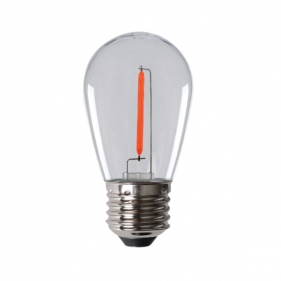 Obrázok pre Kanlux LED žiarovka E27 0,9W/20lm , ST45 LED vlákno , Červená