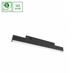 Obrázok pre LED lineárne svietidlo LINE S pre koľajnicový SYSTEM SHIFT čierne, 8W/980lm, Teplá biela
