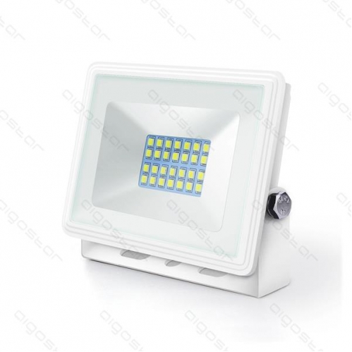 Obrázok pre LED reflektor biely 20W/1800lm , bez senzora , Studená biela