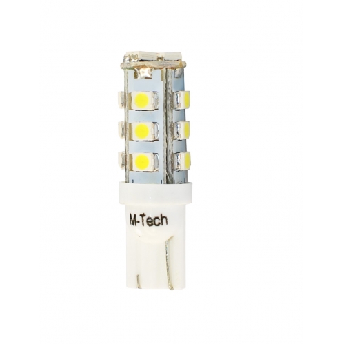 Obrázok pre LED Autožiarovka L077W - W5W / T10 16xSMD3528 , biela