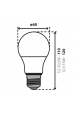 Obrázok pre Kanlux Stmievateľná LED žiarovka IQ-LEDDIM E27 5,5W/510lm , A60 , Studená = 50W - ZÁRUKA 3 ROKY!