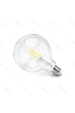 Obrázok pre LED žiarovka E27 8W/900lm , G125 LED vlákno , Studená biela