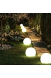 Obrázok pre KULA Záhradné vonkajšie svietidlo guľa 1xE27/230V/Granit