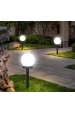 Obrázok pre Solárna LED lampa BALLO záhradná lampa Guľa