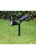 Obrázok pre LED solárne Záhradné svietidlo GRASSO 2W, IP44, Čierna
