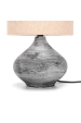 Obrázok pre Stolná lampa keramická Hnedo-Sivá , E14