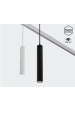 Obrázok pre LED svietidlo HANGIT pre koľajnicový SYSTEM SHIFT čierne, 12W/1130lm, Teplá biela
