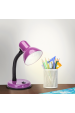 Obrázok pre LED stolná lampa flexibilná 1xE27 fialová