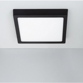 Obrázok pre Led Panel štvorcový čierny prisadený 18W/1440lm 170mm Neutrálna biela