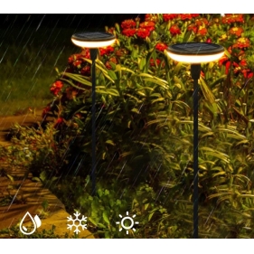 Obrázok pre Solárna LED lampa MUSHI ROUND