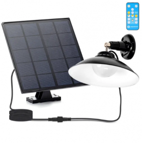 Obrázok pre Solárne LED Svietidlo 50W/500lm IP65 CCT s diaľkovým ovládaním