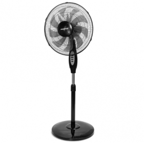 Obrázok pre Stojanový ventilátor 60W, 43cm - čierny