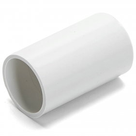 Obrázok pre Spojka I PVC na trubku 20mm, biela