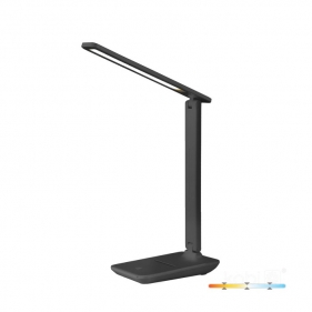 Obrázok pre LED stolná lampa stmievateľná NOBLITE 7W/460lm, čierna, CCT