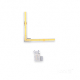 Obrázok pre Rohová spojka pre LED pásiky COB 8mm P+P