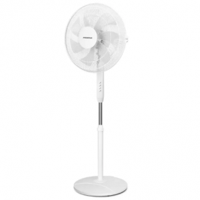 Obrázok pre Stojanový ventilátor 50W, 43cm - biely