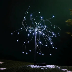 Obrázok pre Solárna LED lampa 0,03W - záhradná lampa, Studená biela