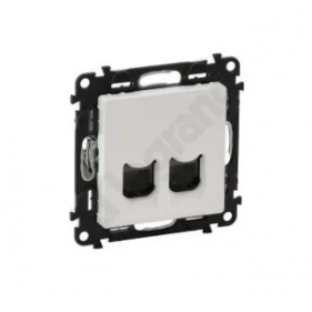 Obrázok pre LEGRAND Valena Life Dvojitá Dátová zásuvka RJ45 kat. 5e biela