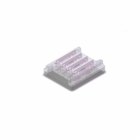 Obrázok pre Nadpájacia svorka pre LED pásiky RGB SMD 10mm P+P 10mm