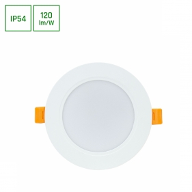 Obrázok pre Vodeodolný Led Panel kruhový biely 8W/1000lm 118mm Neutrálna biela s PZH