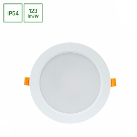 Obrázok pre Vodeodolný Led Panel kruhový biely 18W/2200lm 170mm Neutrálna biela s PZH