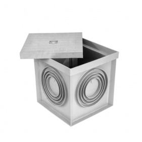 Šachta kontrolná, malá 198x198x200, IP44 Obrázok pre Šachta kontrolná, malá 198x198x200, IP44