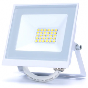 LED reflektor biely 20W/1800lm , bez senzora , Neutrálna biela Obrázok pre LED reflektor biely 20W/1800lm , bez senzora , Neutrálna biela