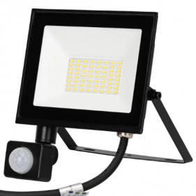 Obrázok pre LED reflektor 30W/2700lm , so senzorom , Neutrálna biela