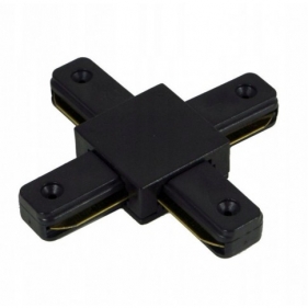 Obrázok pre X Spojka pre 1-fázový koľajnicový systém čierna LINEA