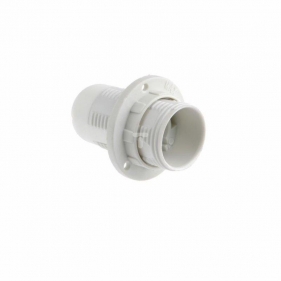 Obrázok pre Objímka E14 s vonkajším závitom, biela