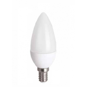 Obrázok pre LED žiarovka E14 3W/270lm ICD , svieca C37 , Studená biela