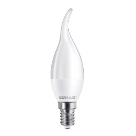 Obrázok pre LED žiarovka E14 3W/270lm , plameň CL37 , Studená biela