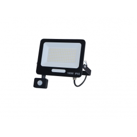 LED reflektor 100W/10000lm , so senzorom , Studená biela Obrázok pre LED reflektor 100W/10000lm , so senzorom , Studená biela