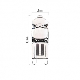 Obrázok pre EMOS Halogénová žiarovka G9 47W/580lm , Teplá biela