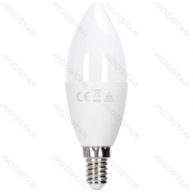 LED žiarovka E14 12W/1170lm , svieca C37 , Studená biela Obrázok pre LED žiarovka E14 12W/1170lm , svieca C37 , Studená biela