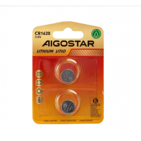 Obrázok pre Sada 2ks lítiových batérií Aigostar CR1620 3V