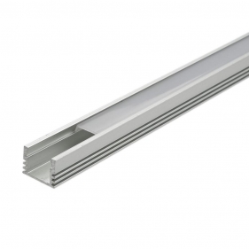 Obrázok pre Led profil hliníkový vysoký Minilux MAXI anodizovaný bez krytky - 2m