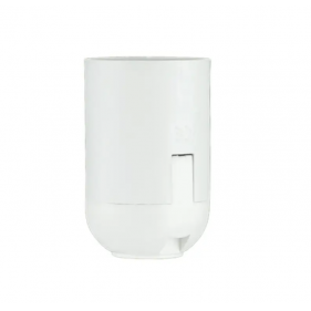 Obrázok pre Objímka na kábel pre žiarovku E27 biela