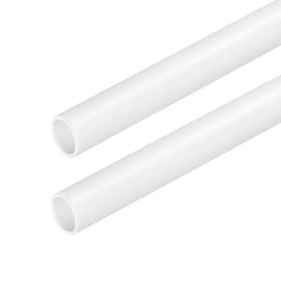 Obrázok pre Trubka PVC pevná 25mm - 2M, biela